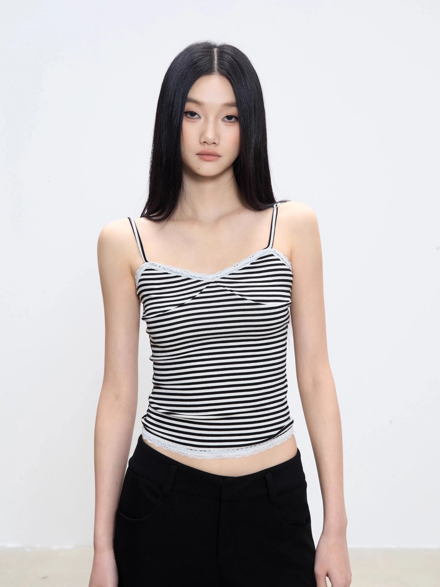 Lina Striped Layered Knit Set