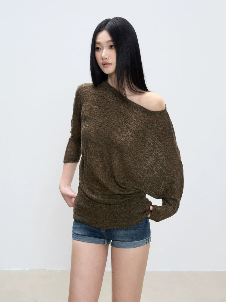 Mira Off-Shoulder Knit Top