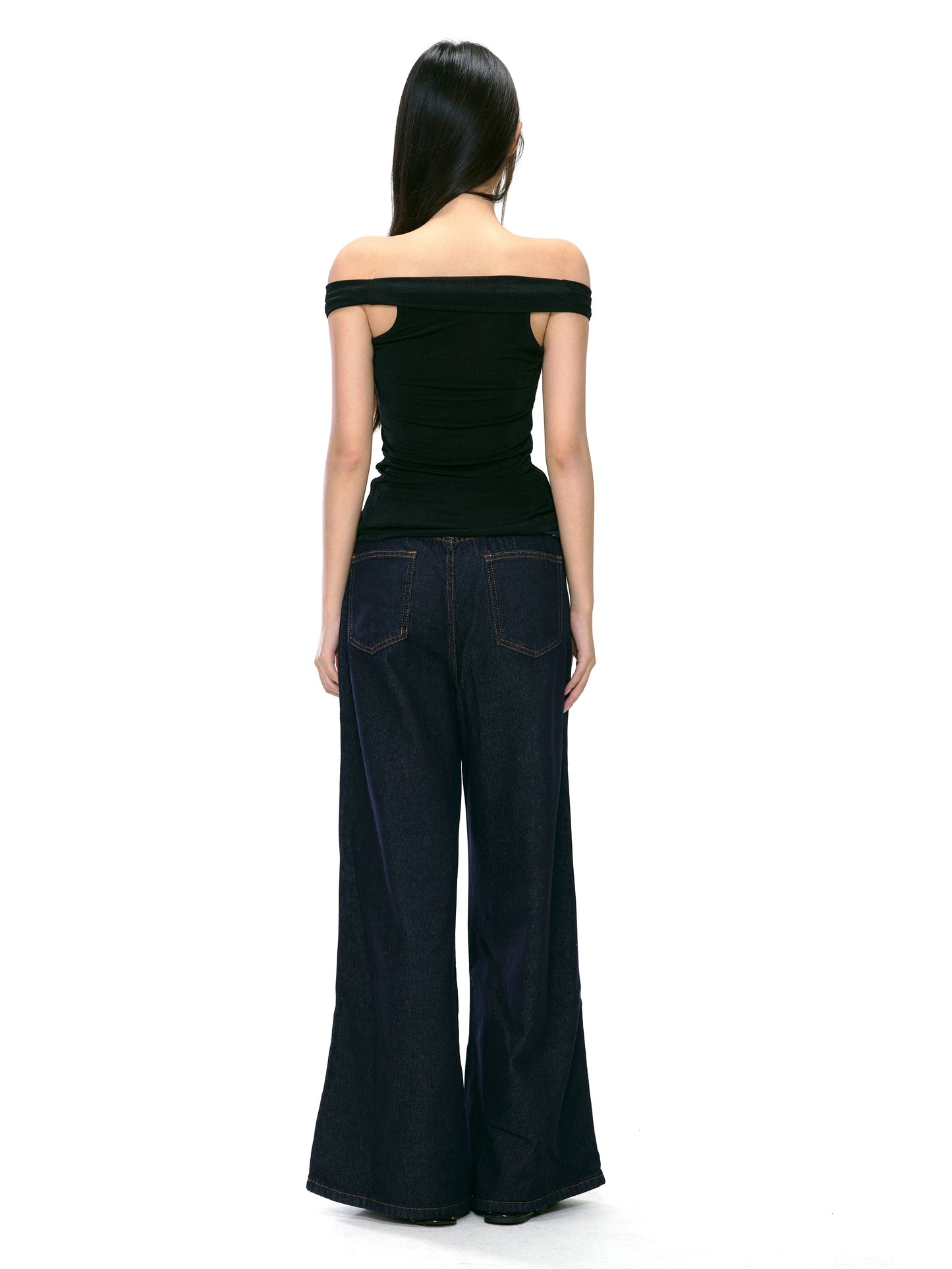 Roux Wide-Leg Jeans