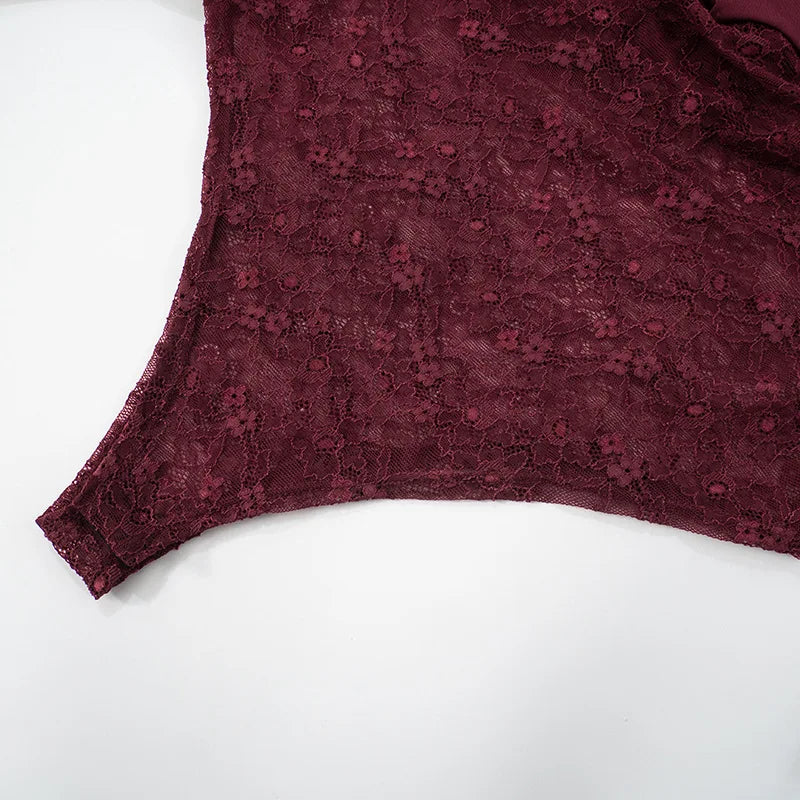 Rose Lace Up Dress