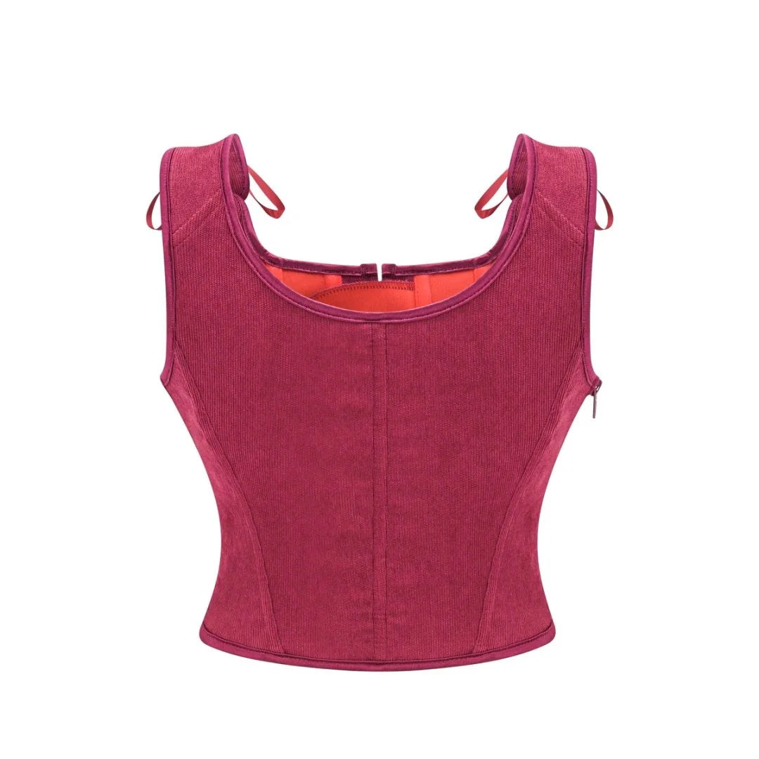 Sabine Vintage Vest Tank Top
