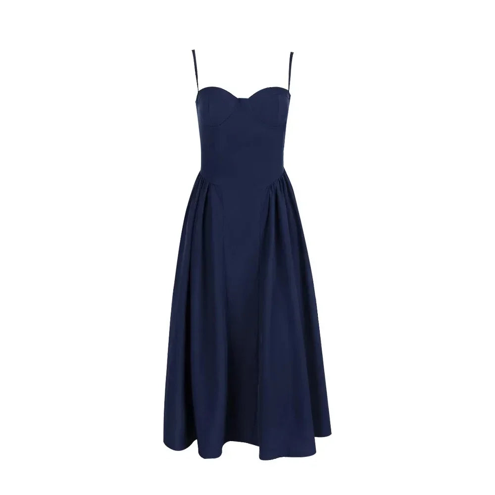Jade Elegant Midi Dress