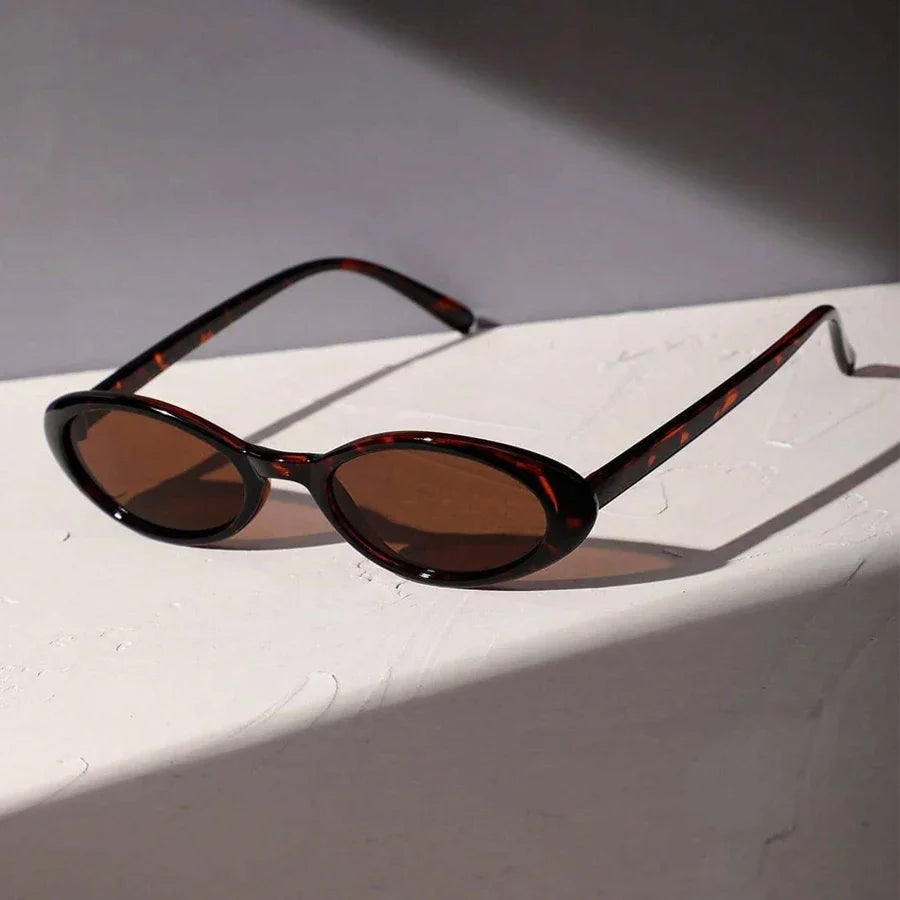 Retro Small Oval Sunglasses