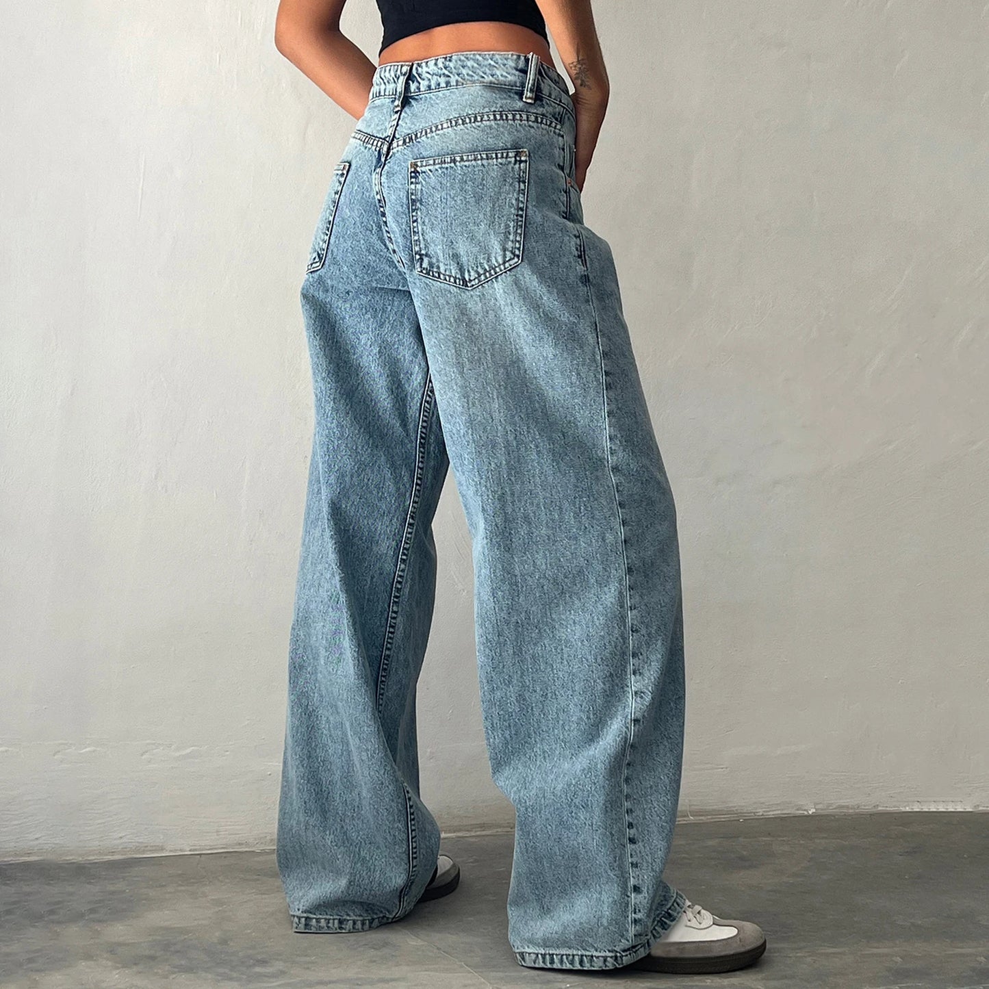 Emily Low Rise Baggy Jeans