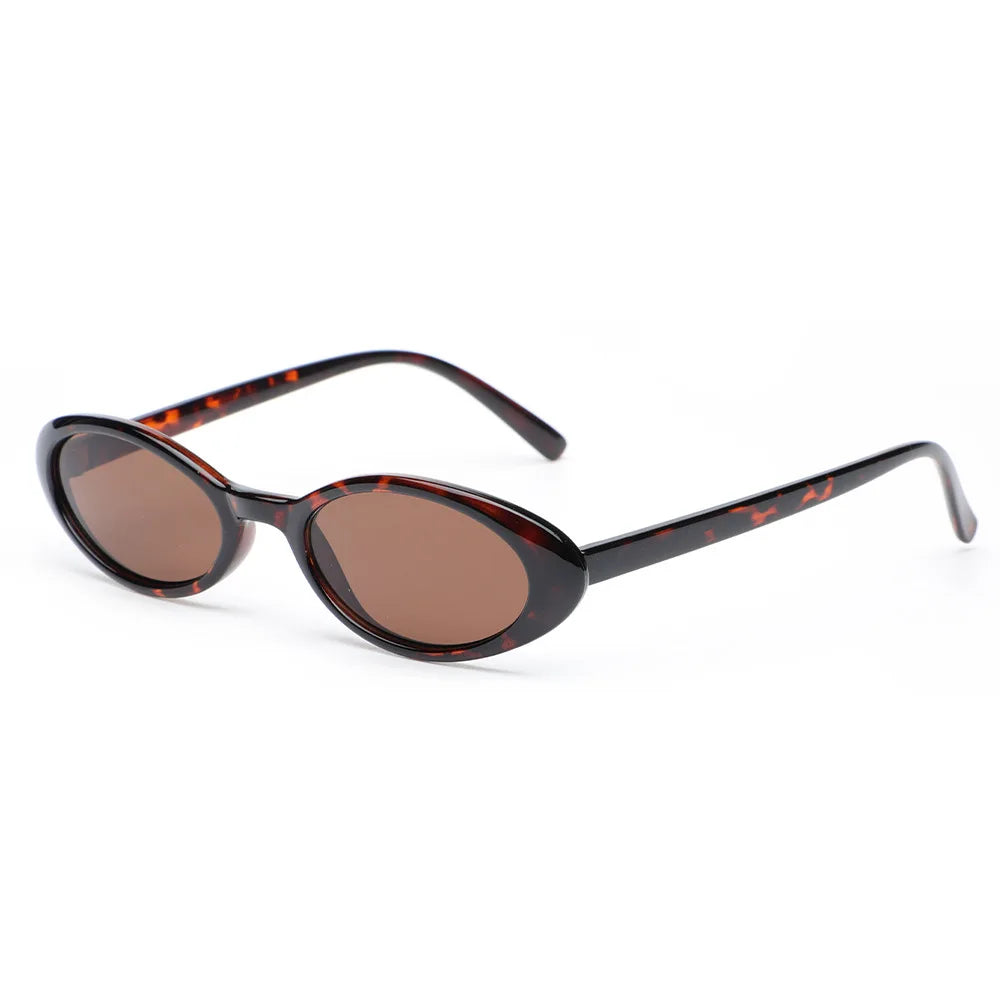 Retro Small Oval Sunglasses