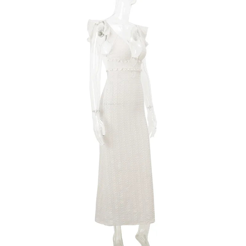 Serenity Knit Maxi Dress - Montfash