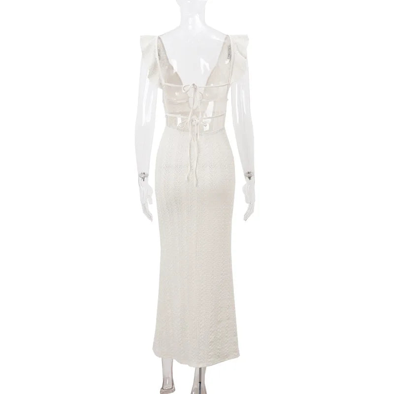 Serenity Knit Maxi Dress - Montfash