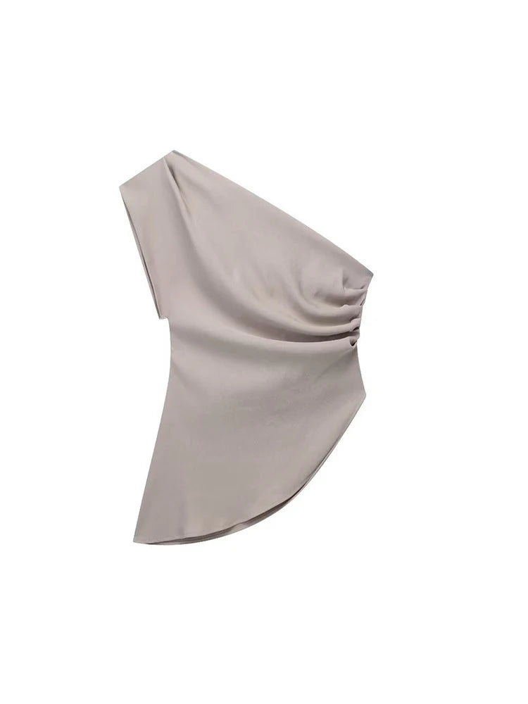 Pearl Asymmetric T-shirt