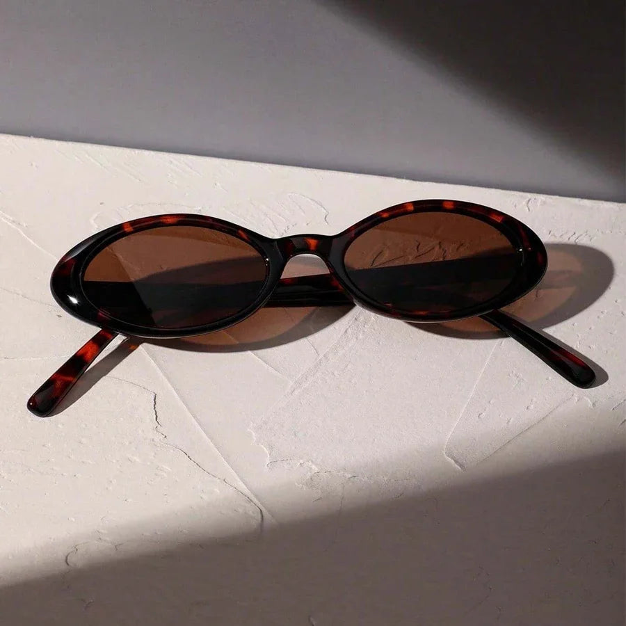Retro Small Oval Sunglasses