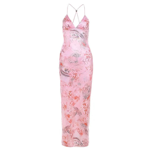 Sophie Butterfly Maxi Dress - Montfash