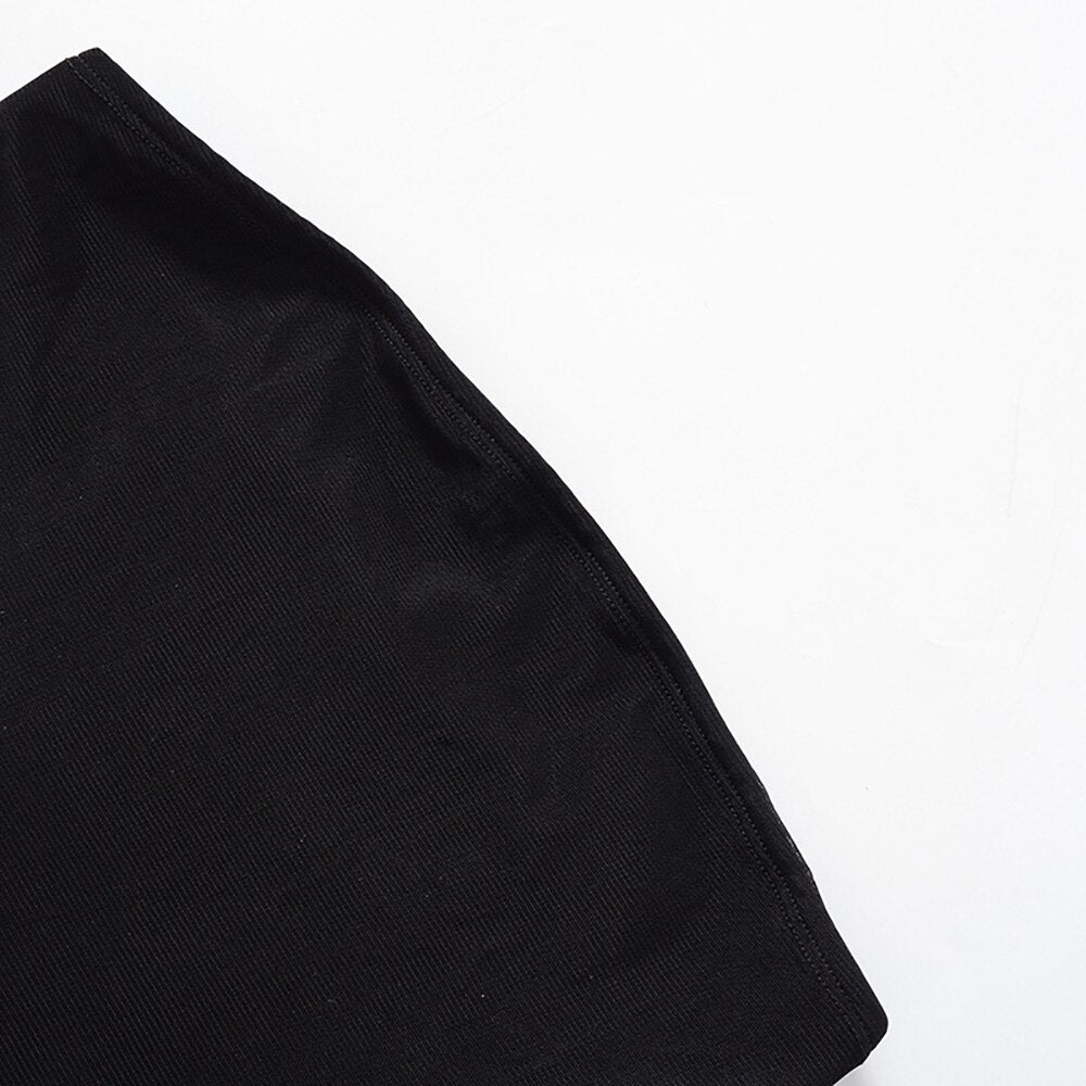 Y2K Patchwork Mesh Tube Top - Montfash