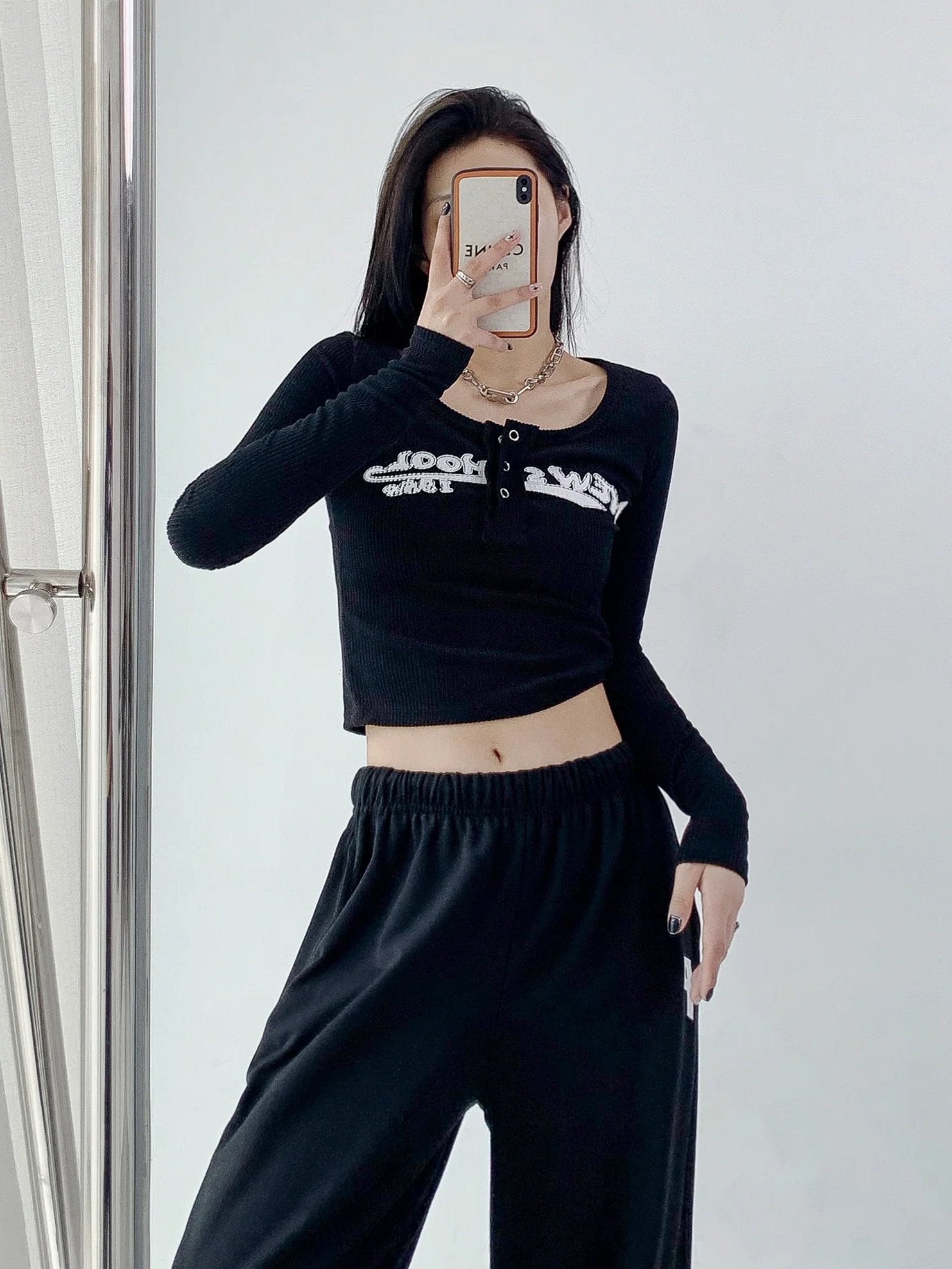 Addison Slim Long Sleeve T-shirt - Montfash