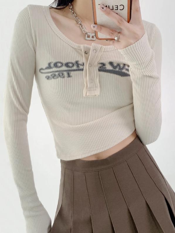 Addison Slim Long Sleeve T-shirt - Montfash