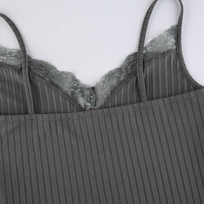 Anna Knitted Cami Top - Montfash