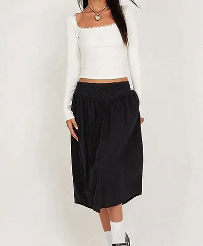 Daisy Lace Trim T-shirt - Montfash