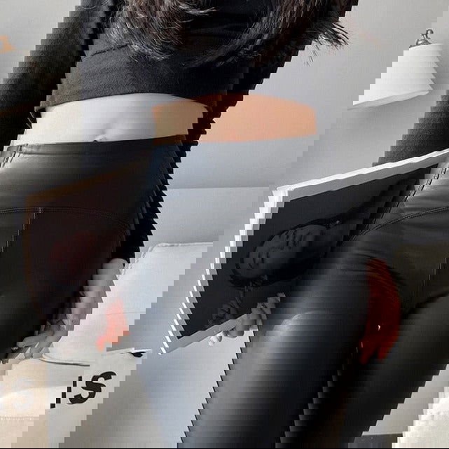 Emily PU Leggings - Montfash