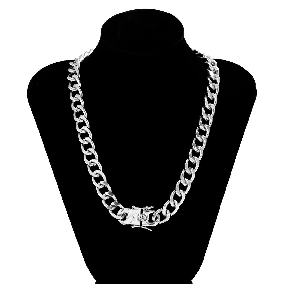 Heavy Metal Chain Choker Necklace - Montfash