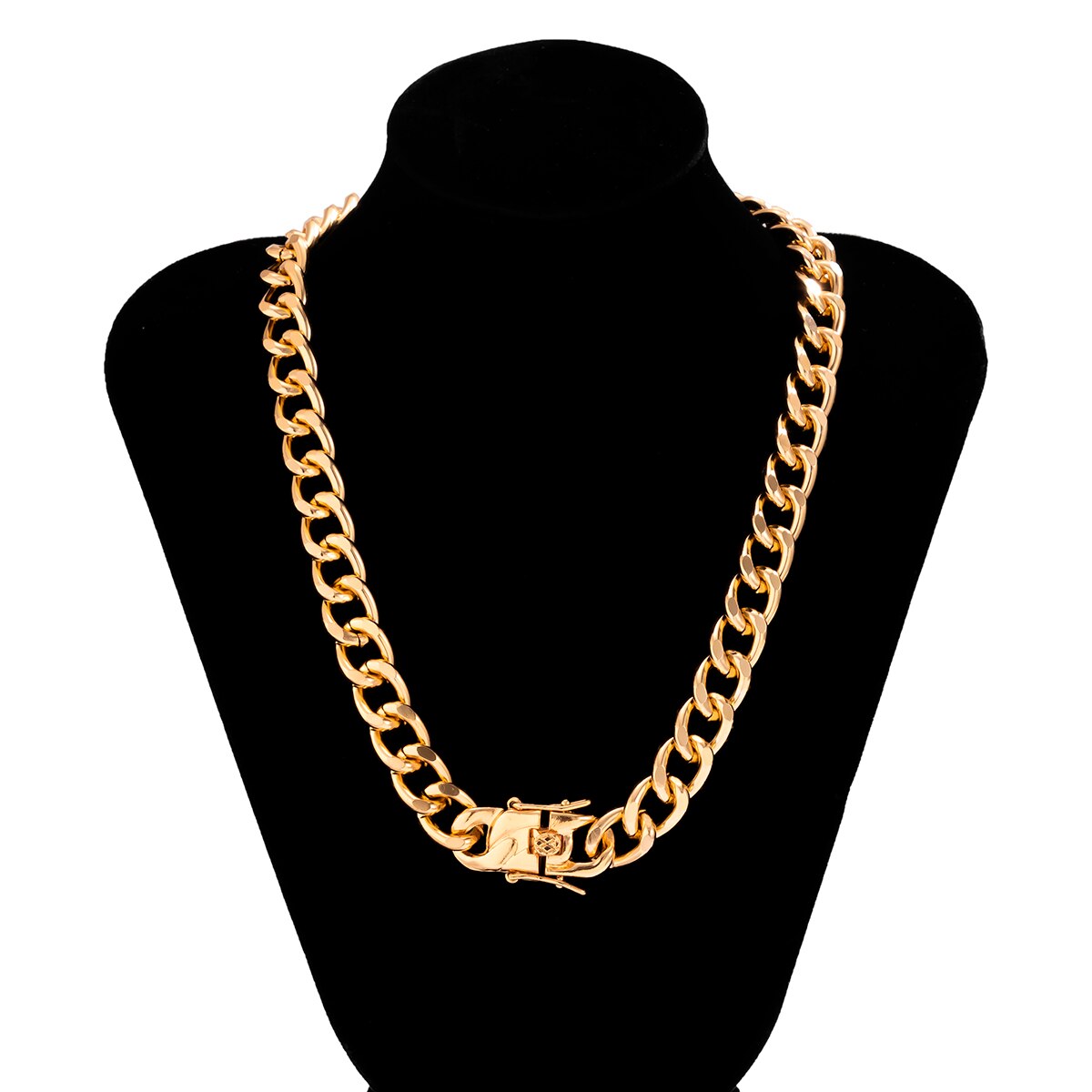 Heavy Metal Chain Choker Necklace - Montfash
