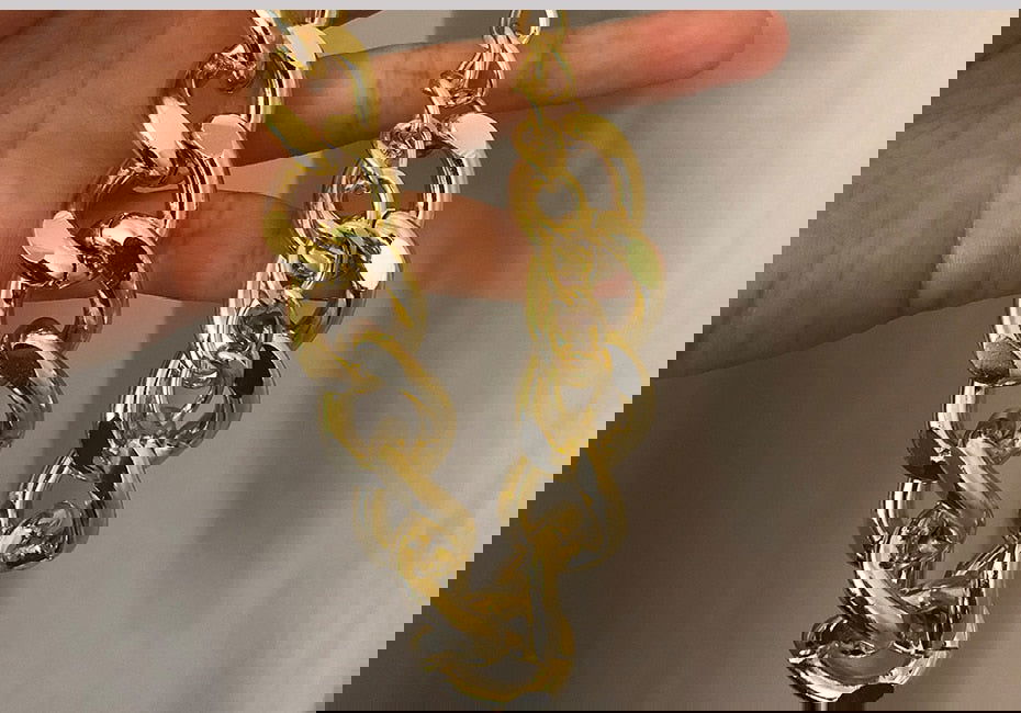 Heavy Metal Chain Choker Necklace - Montfash