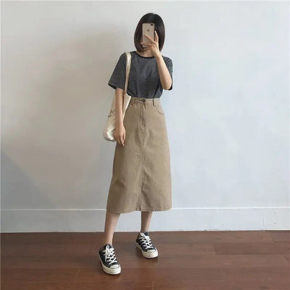 Samantha's Vintage Midi Skirt