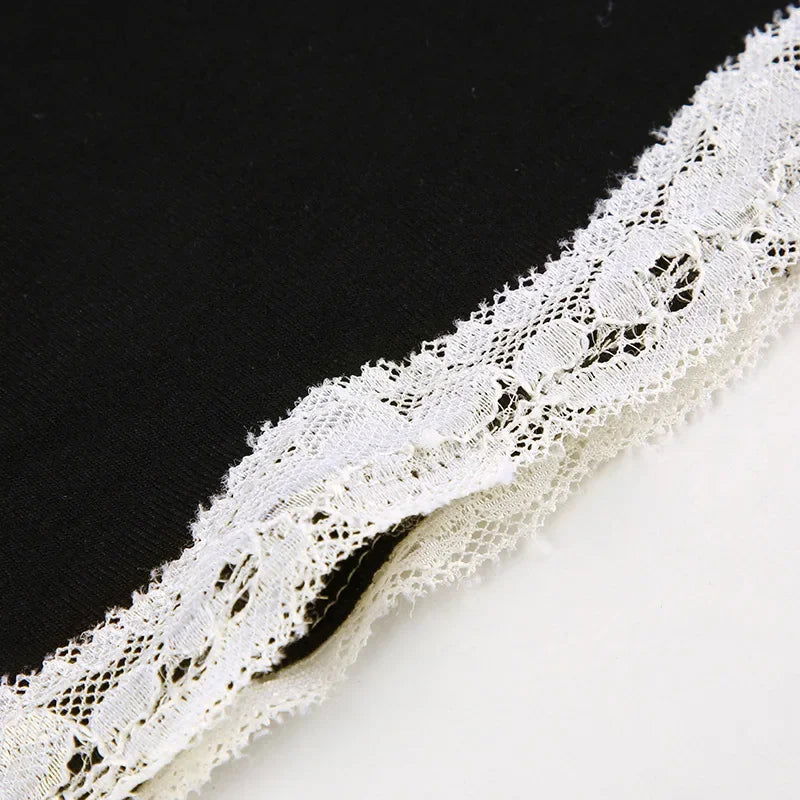 Lila Milkmaid Crop Top - Montfash