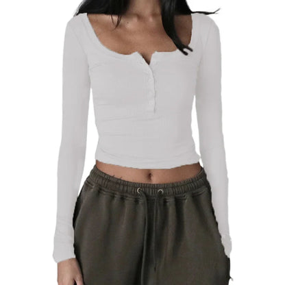 Lily Square Neck Crop Top - Montfash