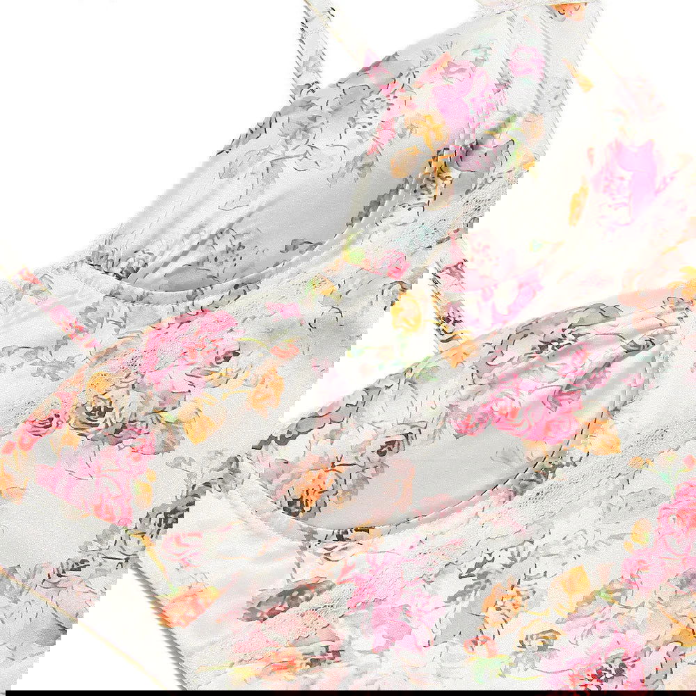 Luna Floral Maxi Dress - Montfash