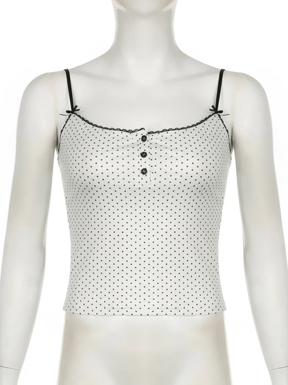 Mia Dot Printed Camisole - Montfash