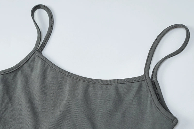 Serena Minimalist Maxi Slip Dress
