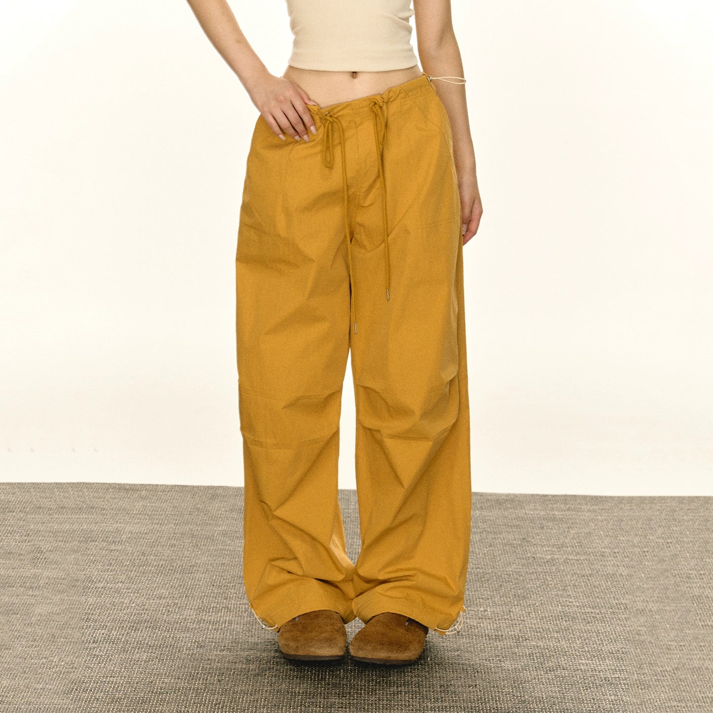 Autumn Retro Low Rise Cargo Pants