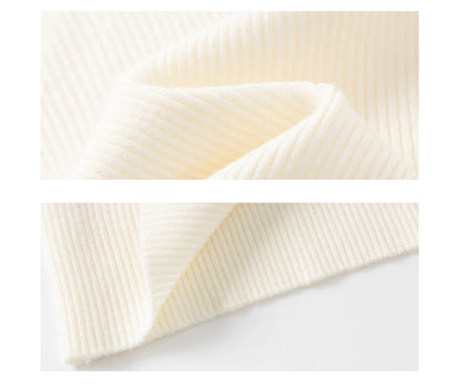 Bianca V Long Sleeve Knitted Sweater