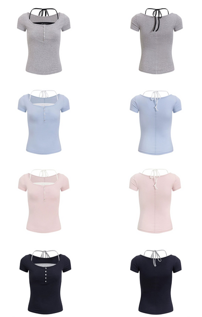 Claire Retro Double T-Shirt