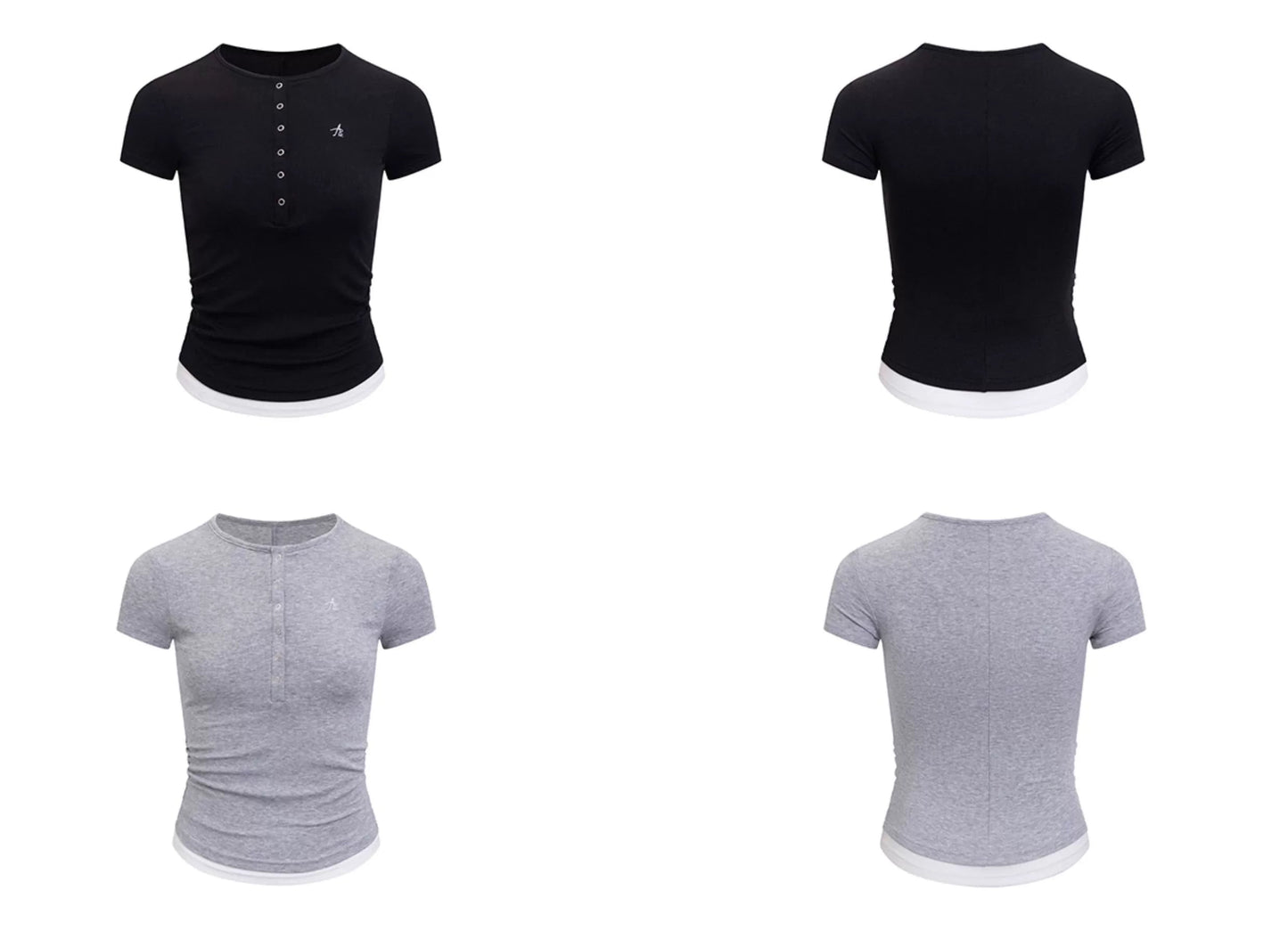 Aisha Retro Double T-Shirt