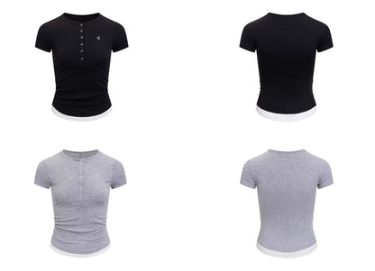 Aisha Retro Double T-Shirt