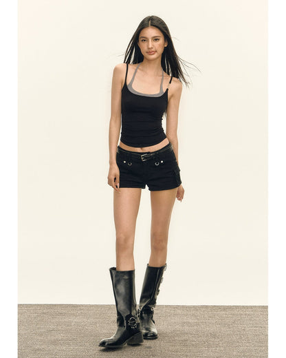 Amara Retro Halterneck Cami Top