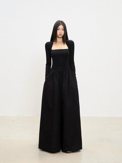 Rhea Drawstring Maxi Dress