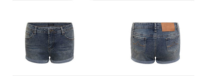 Yara Low Rise Denim Shorts