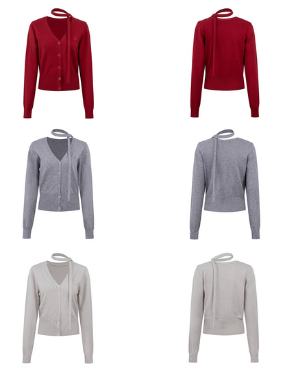 Melissa V Knit Cardigan