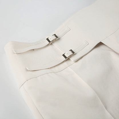 Adele Double-Belt Trousers