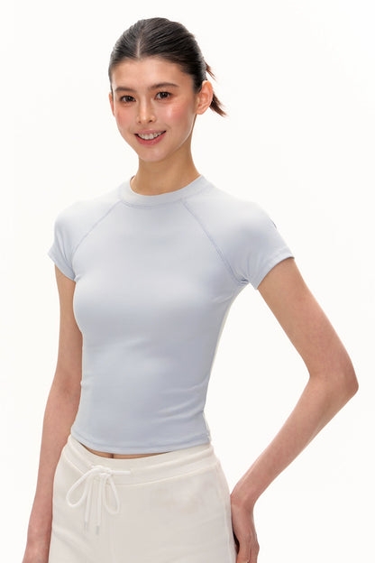 Lexi Solid Color Basic T-Shirt