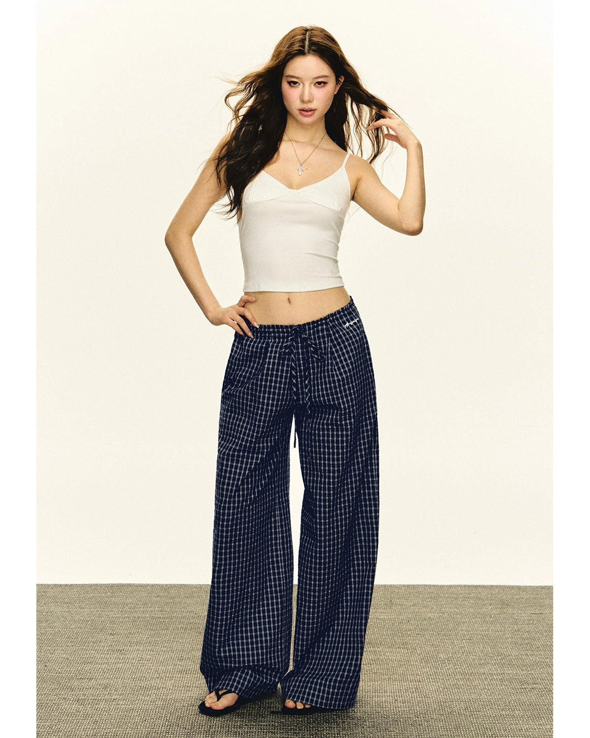 Ariana Low Rise Wide Leg Pants