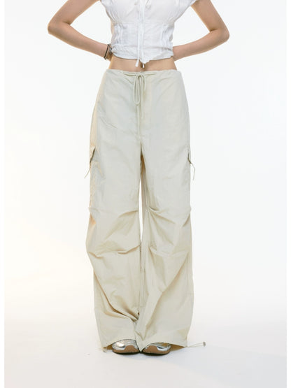 Rhea Drawstring Cargo Pants