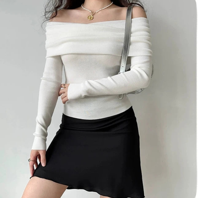 Charlotte Off-Shoulder Sweater