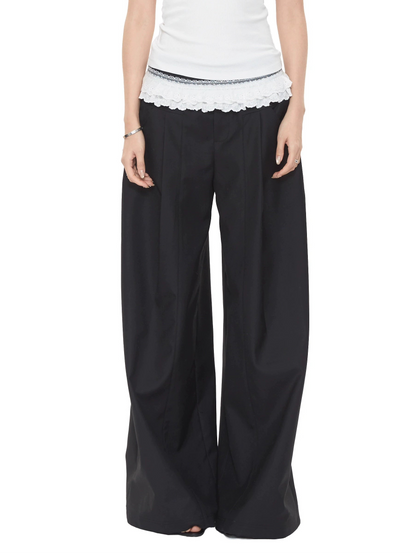 Lior Structured Wide-Leg Pants