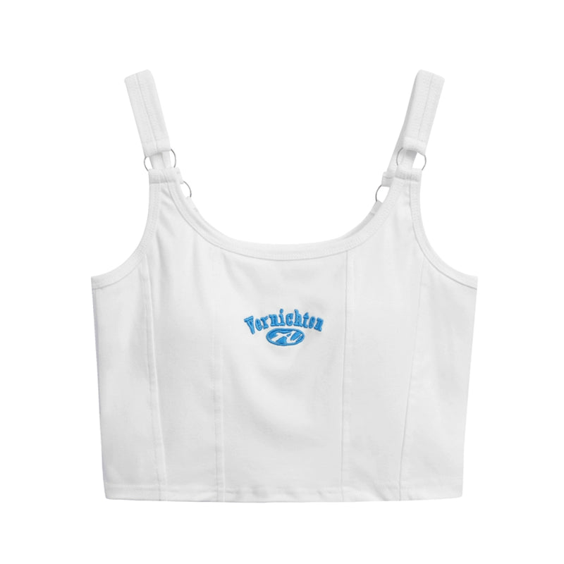 Skyline Sporty Cropped Tank Top