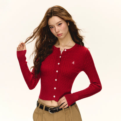 Ruth Vintage Knit Cardigan Sweather