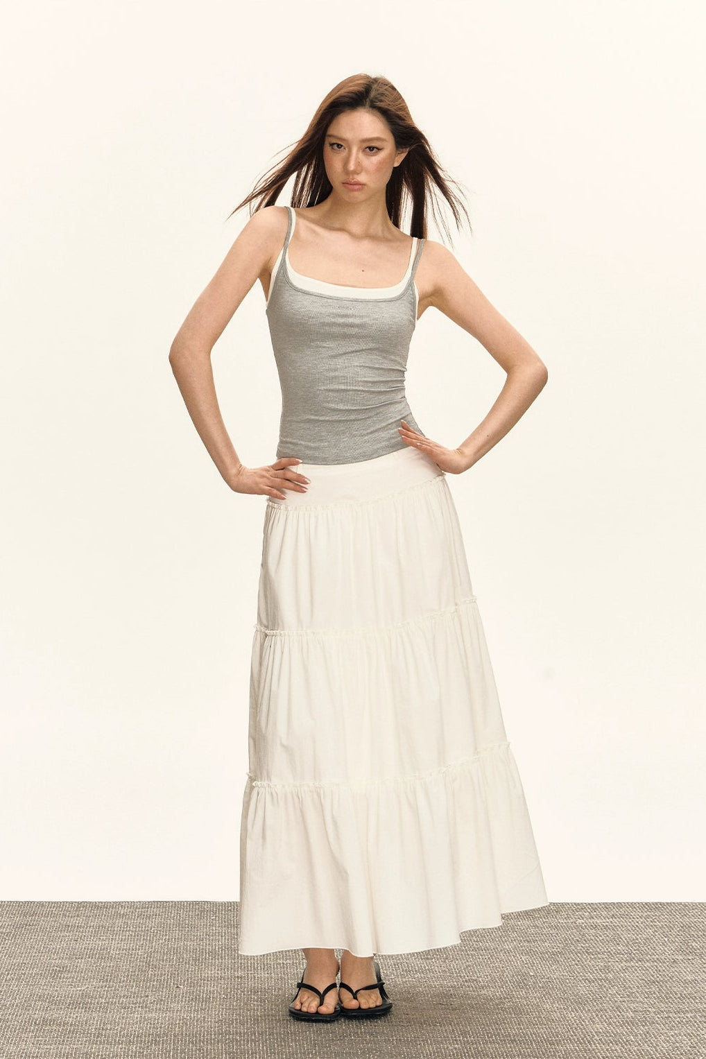 Haisley Vintage Midi Skirt