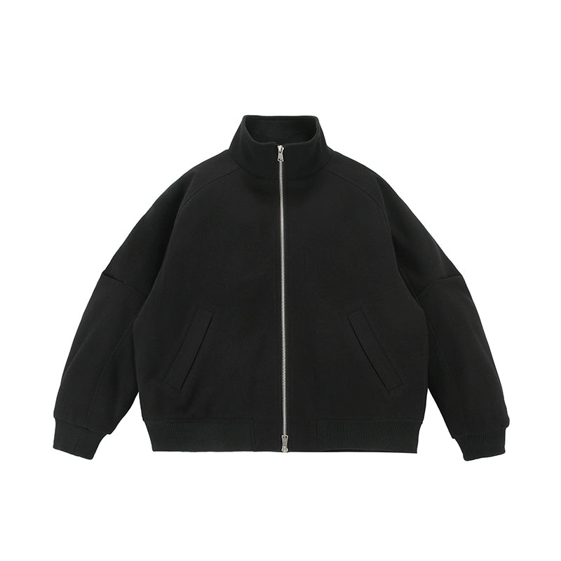 Lyra Soft High Collar Zip Jacket