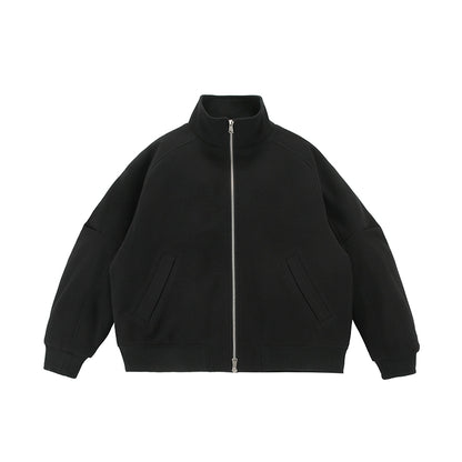 Lyra Soft High Collar Zip Jacket