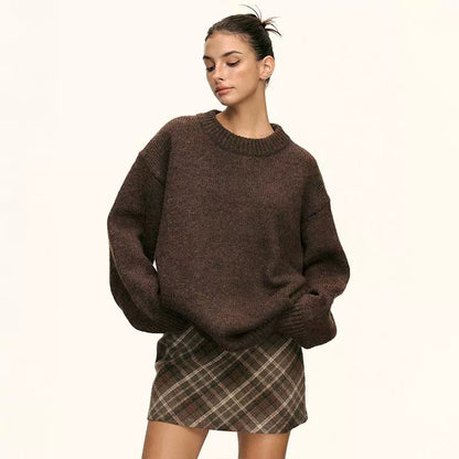 Aubrielle Soft Knit Oversized Sweater